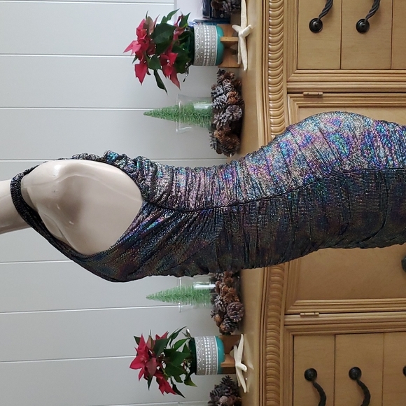 Zara Festive Season Gorgeous Body Hug Dress Size XS - Picture 5 of 10